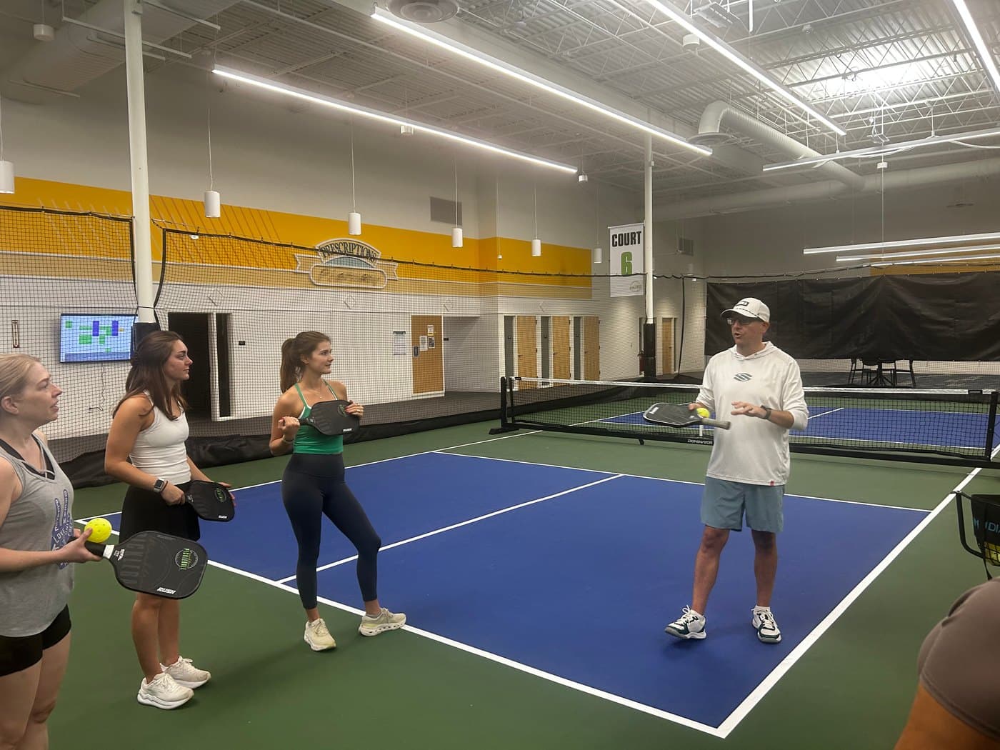 A clinic in progress