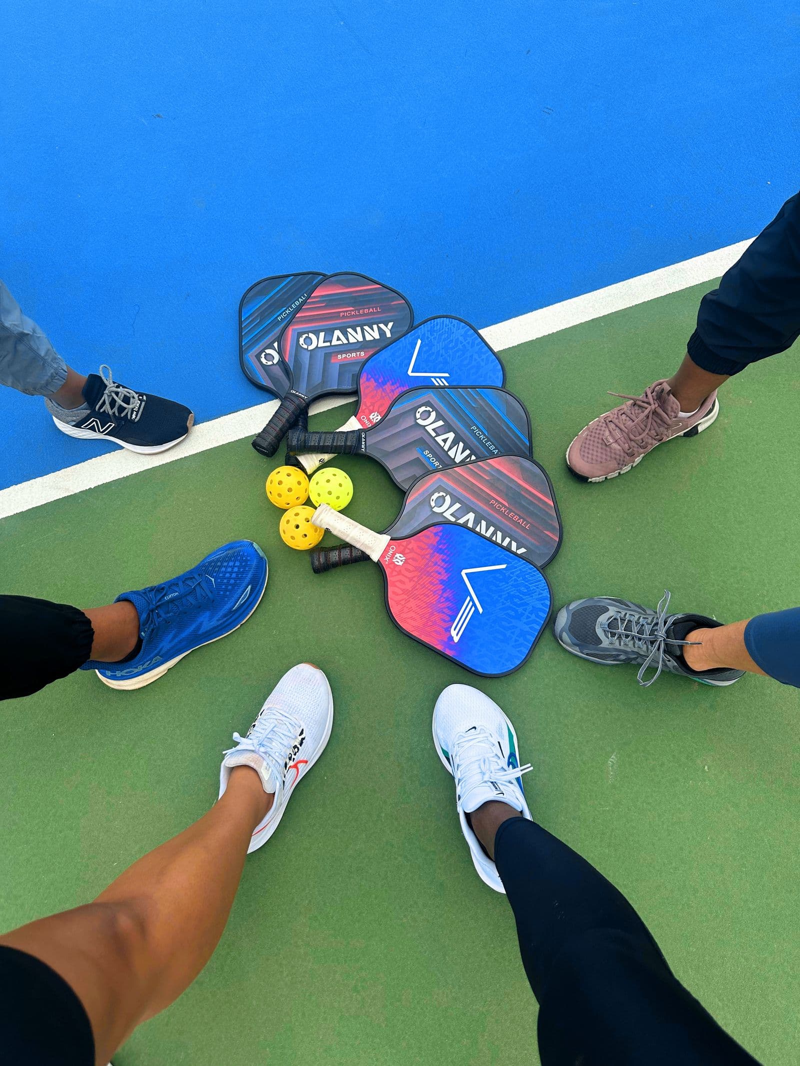 Drilling at the net, not standing in line